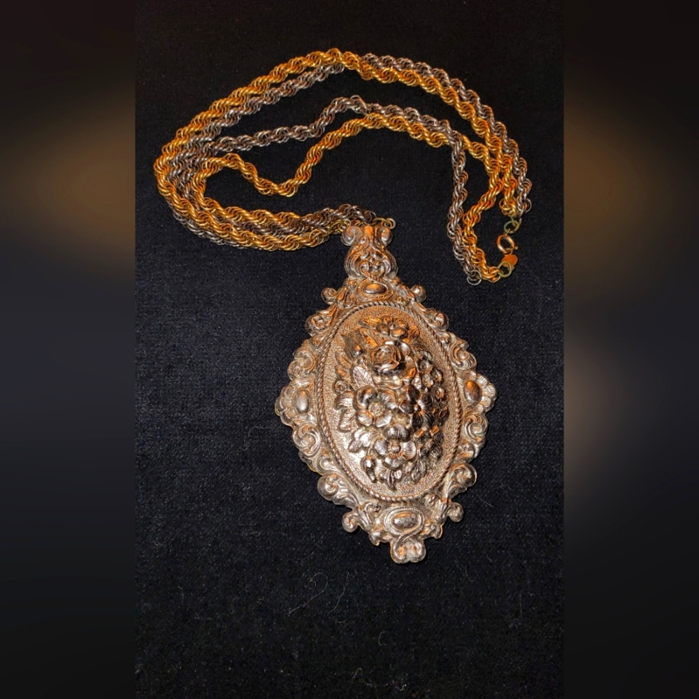 Gold & Silver Statement Necklace